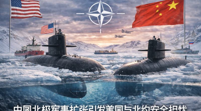 中国掌控北极的战略推进为美国带来新的安全挑战