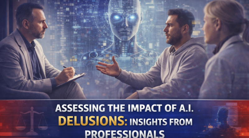 Assessing the Impact of A.I. Delusions: Insights from Professionals