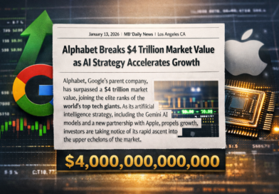 Alphabet Breaks  Trillion Market Value as AI Strategy Accelerates Growth