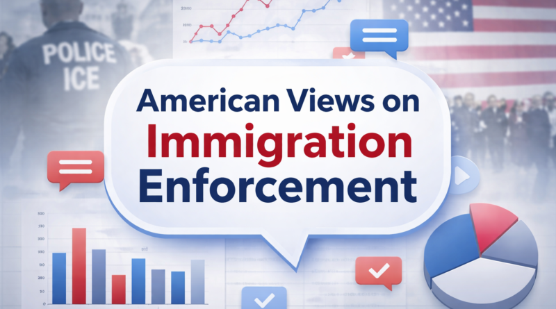 Americans Grow Increasingly Critical of Immigration Enforcement as Public Safety Concerns Rise