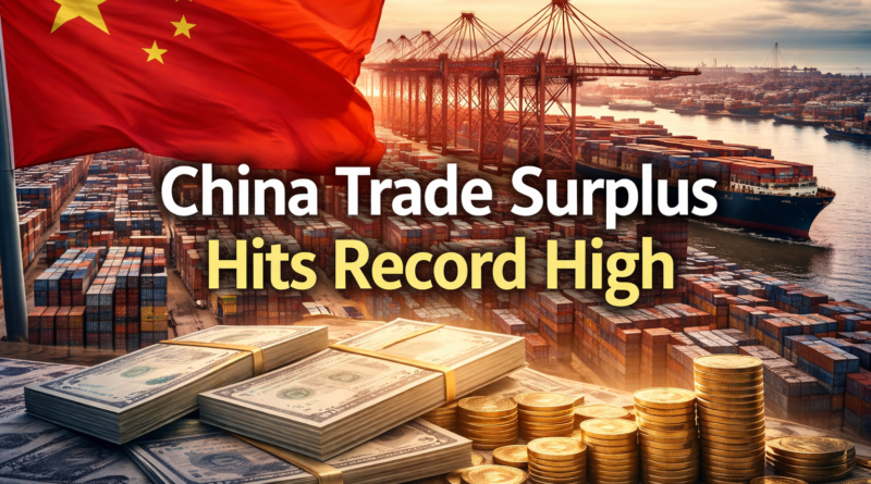 China Posts Record .2 Trillion Trade Surplus in 2025 Despite U.S. Tariffs