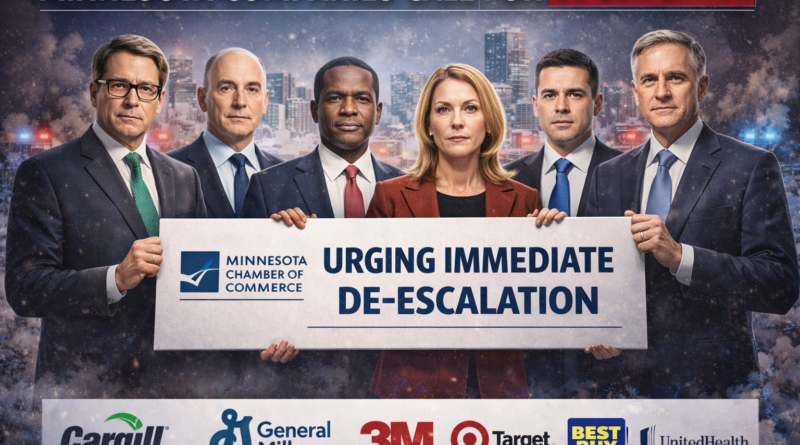 Minnesota companies call for de-escalation
