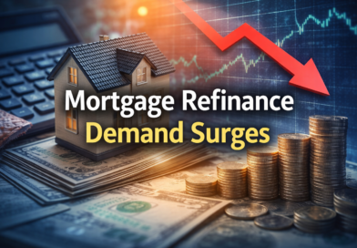 Mortgage Refinance Activity Surges as Brief Rate Drop Sparks Borrower Rush