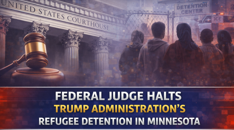 Federal Judge Halts Trump Administration’s Refugee Detention in Minnesota