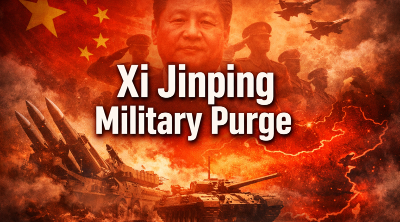 Xi’s Military Purge Tightens Control of China’s Army