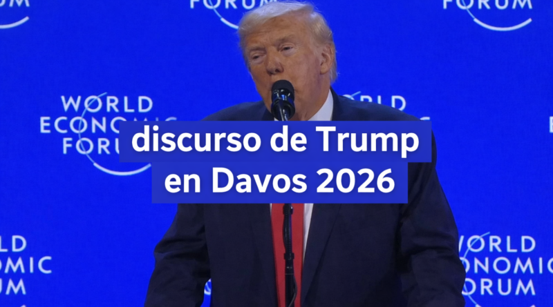 Trump en Davos 2026: economía, defensa y vivienda