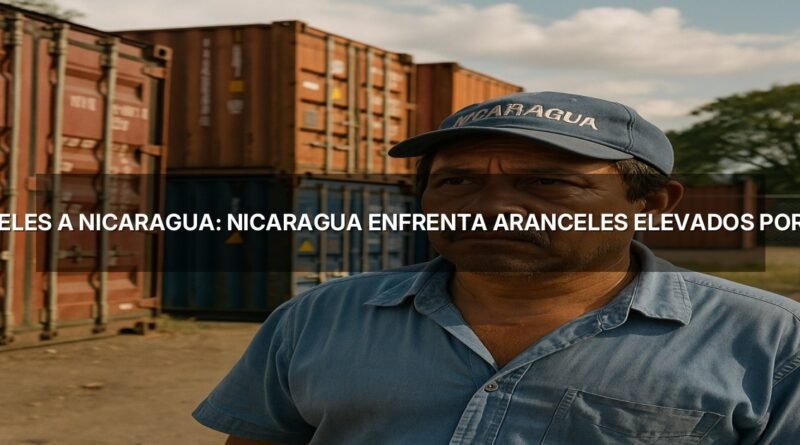 aranceles a Nicaragua: Nicaragua enfrenta aranceles elevados por parte de EE. UU.