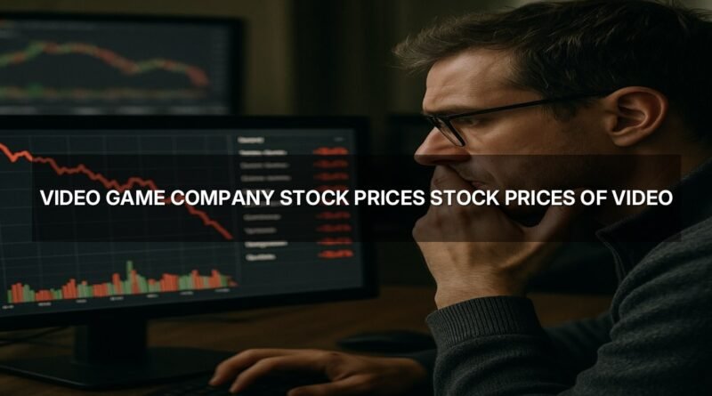 Video game company stock prices Stock Prices of Video Game Firms Fall Following Google’s AI World-Generation Tool Launch