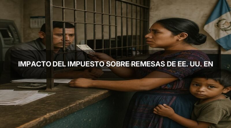 Impacto del impuesto sobre remesas de EE. UU. en Guatemala