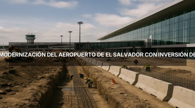 Modernización del Aeropuerto de El Salvador con inversión de $380 millones