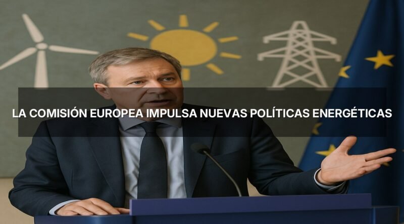 La Comisión Europea impulsa nuevas políticas energéticas