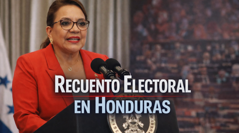 Xiomara Castro exige recuento total y reabre la disputa electoral en Honduras