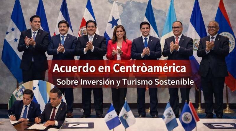 Acuerdo en Centroamérica sobre inversión y turismo sostenib