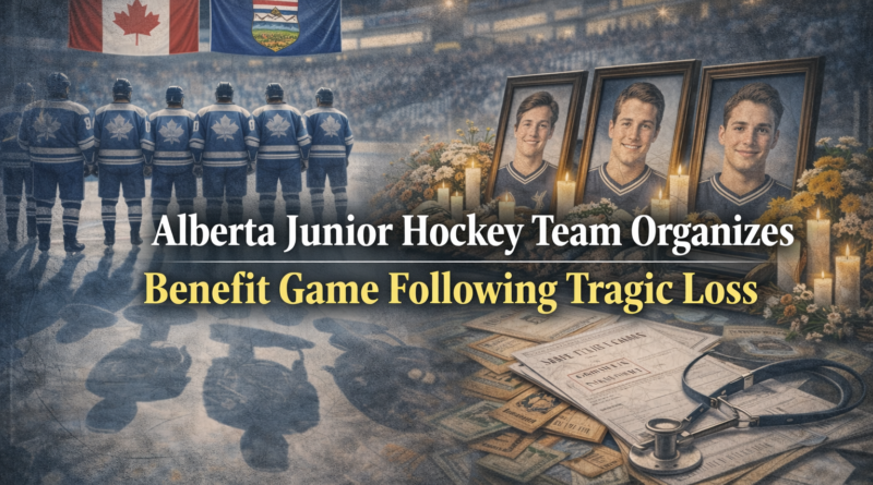 Alberta Junior Hockey Team Organizes Benefit Game Following Tragic Loss of Players