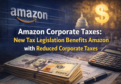Amazon corporate taxes New Tax Legislation Benefits Amazon with Reduced Corporate Taxes