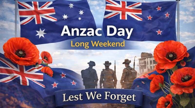 Anzac Day Long Weekend