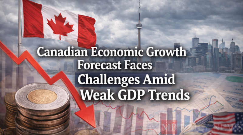 Canadian Economic Growth Forecast Faces Challenges Amid Weak GDP Trends