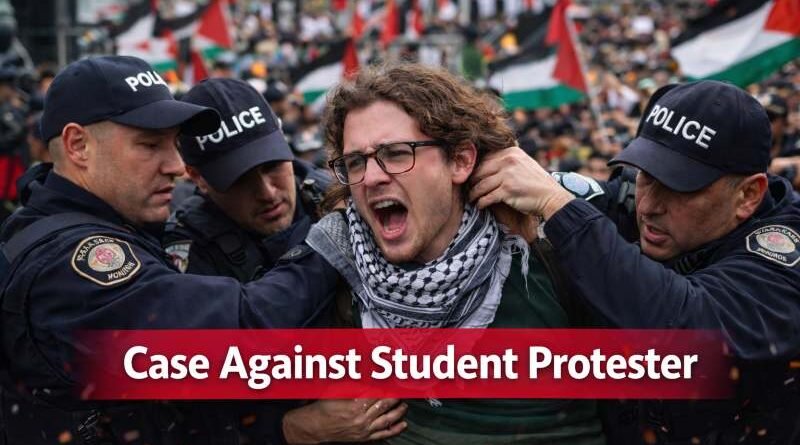Case Against Student Protester