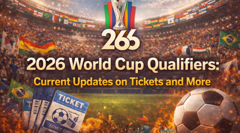 2026 World Cup Qualifiers: Current Updates on Tickets and More