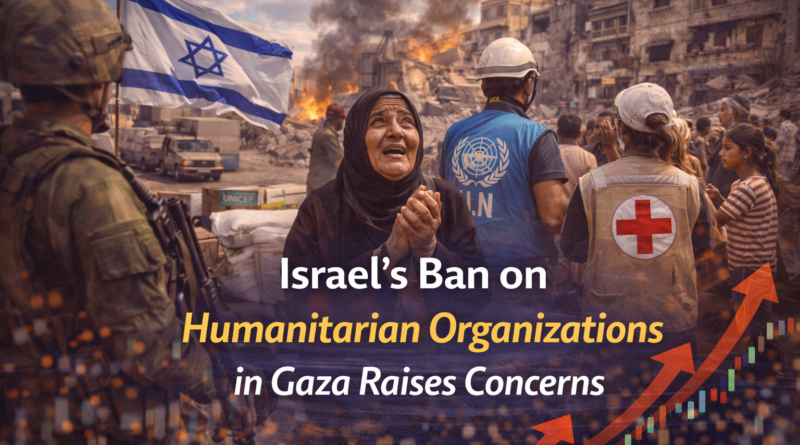 Israel's Ban on Humanitarian Organizations in Gaza Raises Concerns