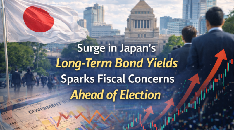 Surge in Japan's Long-Term Bond Yields Sparks Fiscal Concerns Ahead of Election