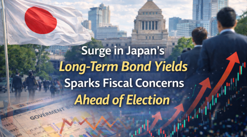 Surge in Japan's Long-Term Bond Yields Sparks Fiscal Concerns Ahead of Election