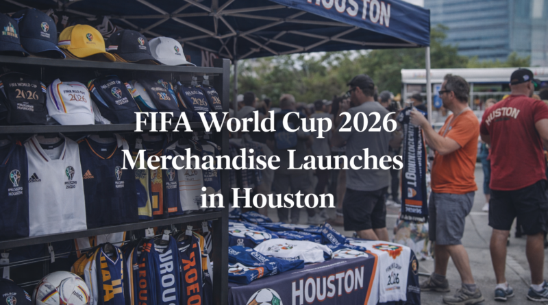 FIFA World Cup 2026 Merchandise Launches in Houston