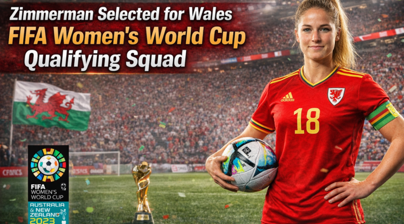 Zimmerman Selected for Wales FIFA Women's World Cup Qualifying Squad