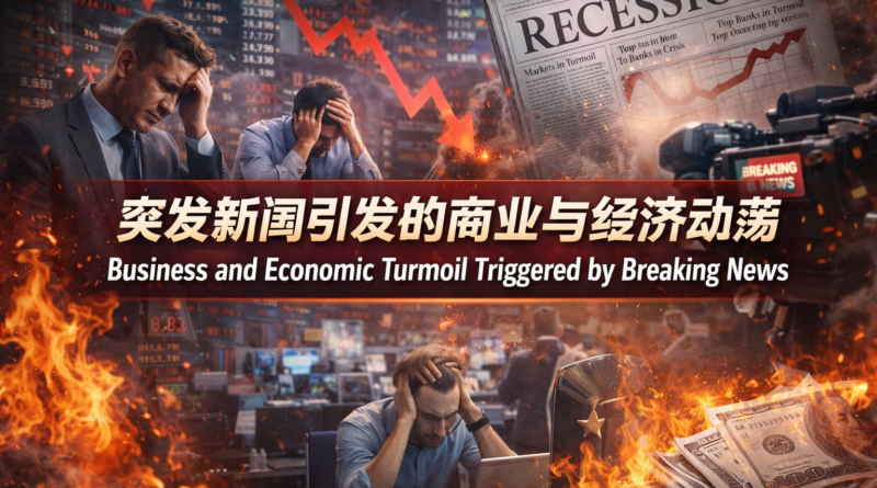 突发新闻引发的商业与经济动荡