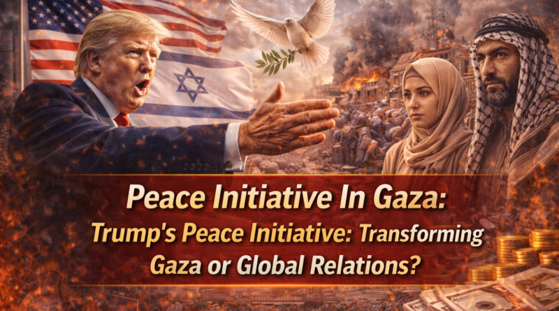 Peace Initiative In Gaza: Trump’s Peace Initiative: Transforming Gaza or Global Relations?