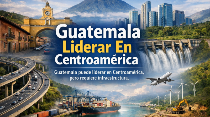 Guatemala Liderar En Centroamérica Guatemala puede liderar en Centroamérica, pero requiere infraestructura