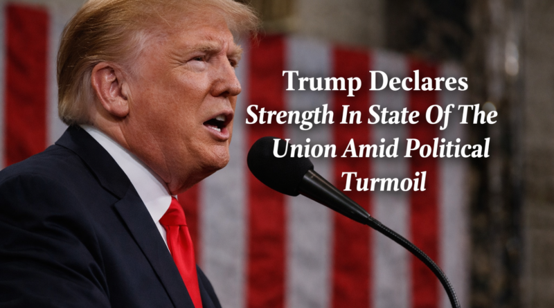 Trump Declares Strength In State Of The Union Amid Political Turmoil