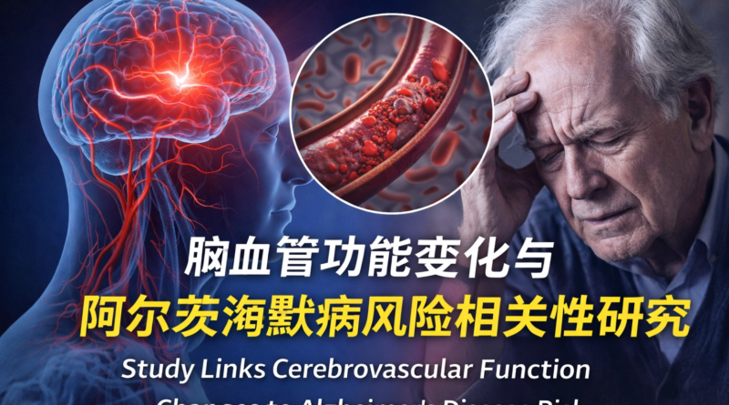 脑血管功能变化与阿尔茨海默病风险相关性研究