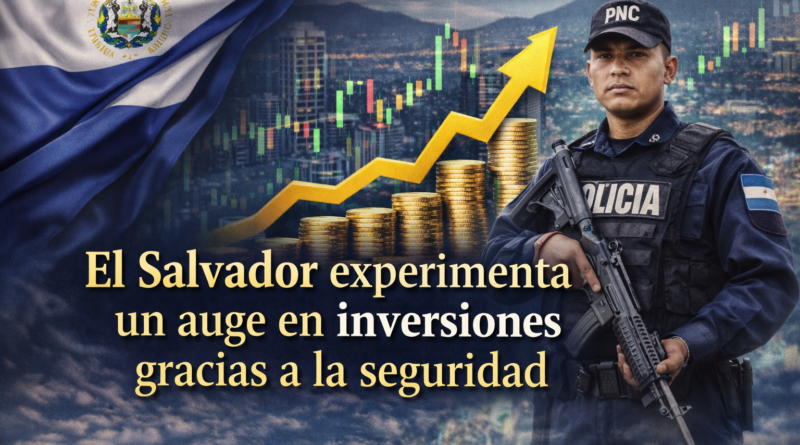 El Salvador experimenta un auge en inversiones gracias a la seguridad