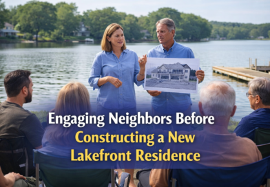 Engaging Neighbors Before Constructing a New Lakefront Residence