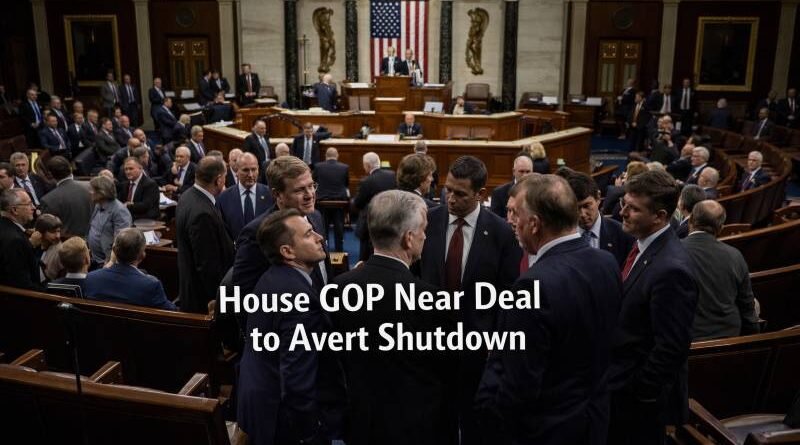 House GOP Near Deal to Avert Shutdown