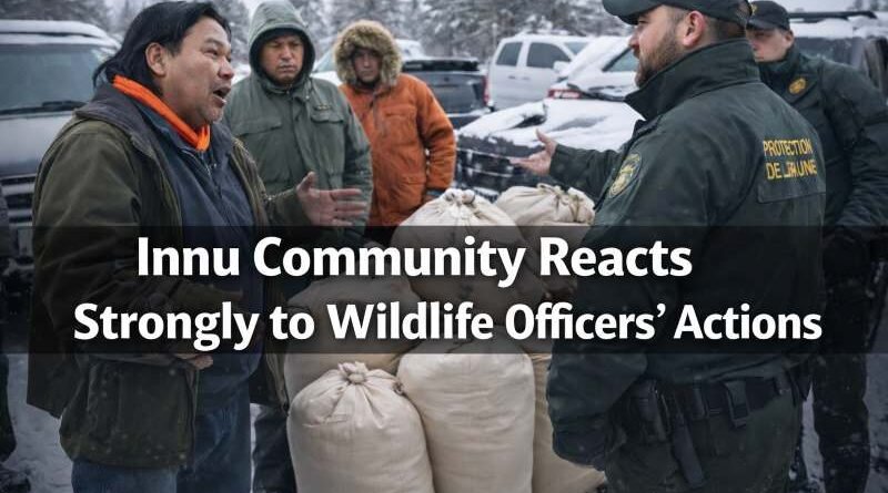 Innu Community Reacts Strongly to Wildlife Officers' Actions