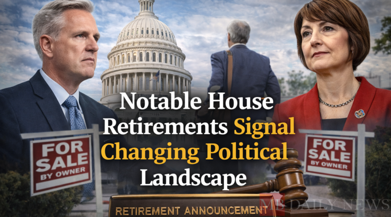 Notable House Retirements Signal Changing Political Landscape