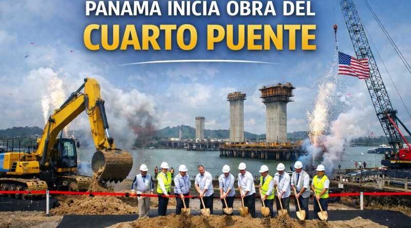 Panamá inicia obra del Cuarto Puente