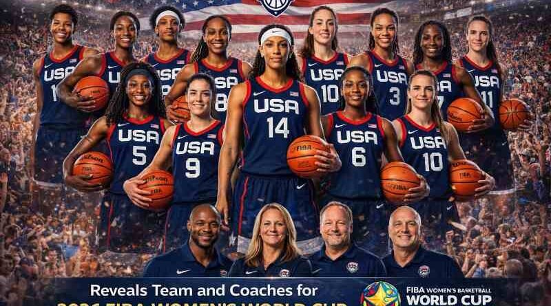 Reveals Team and Coaches for 2026 FIBA Women’s World Cup