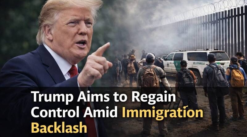 Trump Aims to Regain Control Amid Immigration Backlash