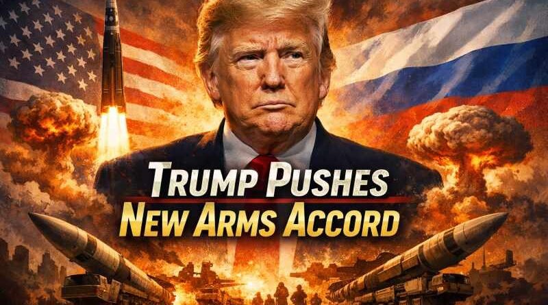 Trump Proposes New Strategic Arms Treaty Amid Nuclear Pact Expiration