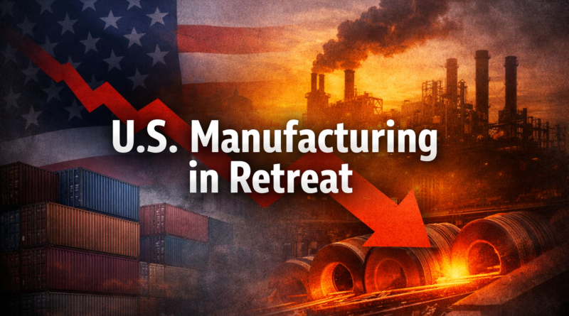 U.S. manufacturing is in retreat
