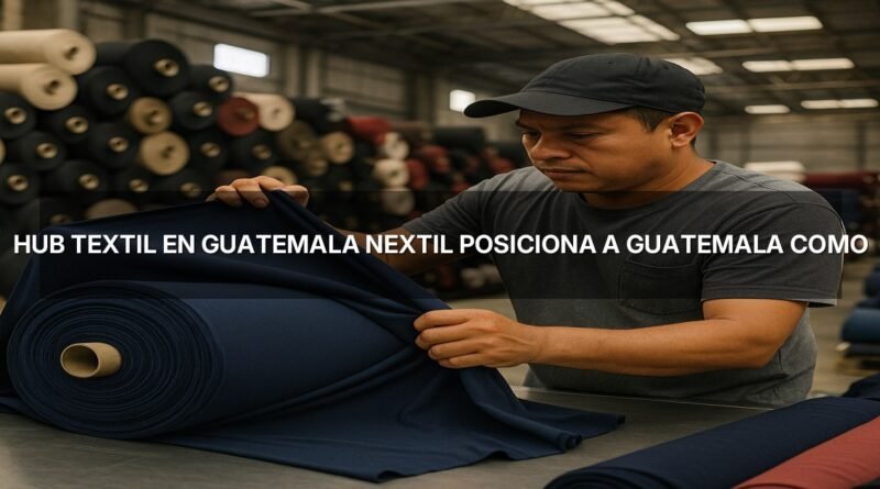 hub textil en Guatemala Nextil posiciona a Guatemala como centro textil de telas elásticas premium