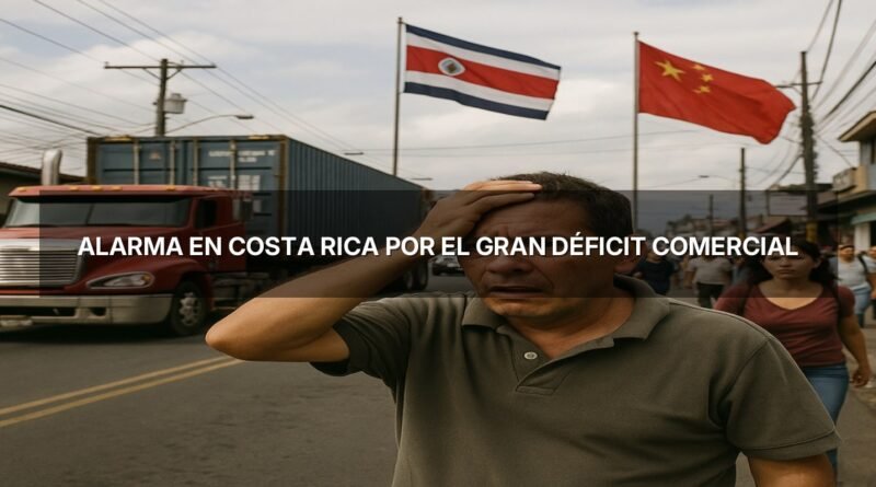 Alarma en Costa Rica por el gran déficit comercial con China