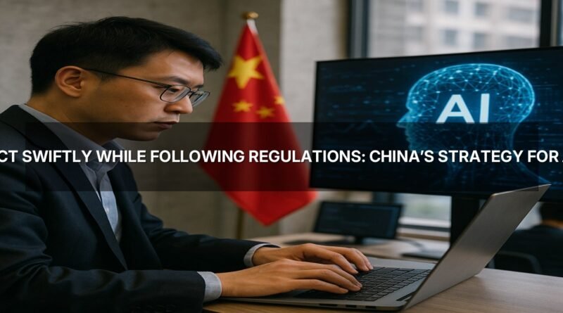 Act Swiftly While Following Regulations: China’s Strategy for AI Leadership