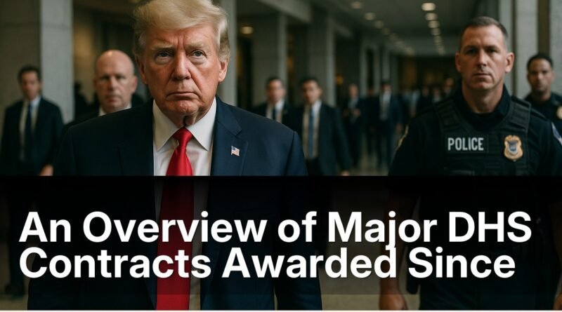 An Overview of Major DHS Contracts Awarded Since Trump’s Return