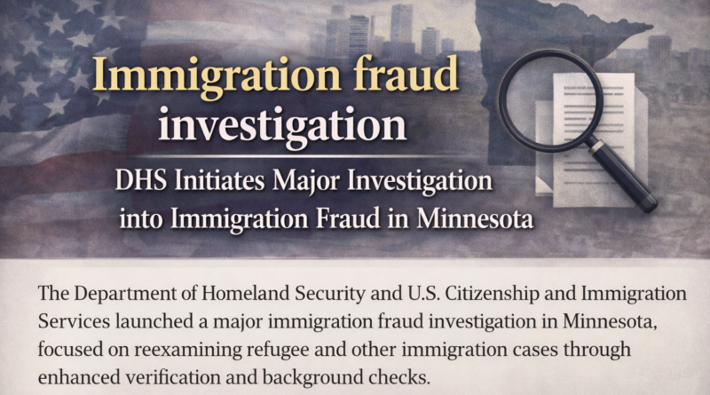 immigration fraud investigation
