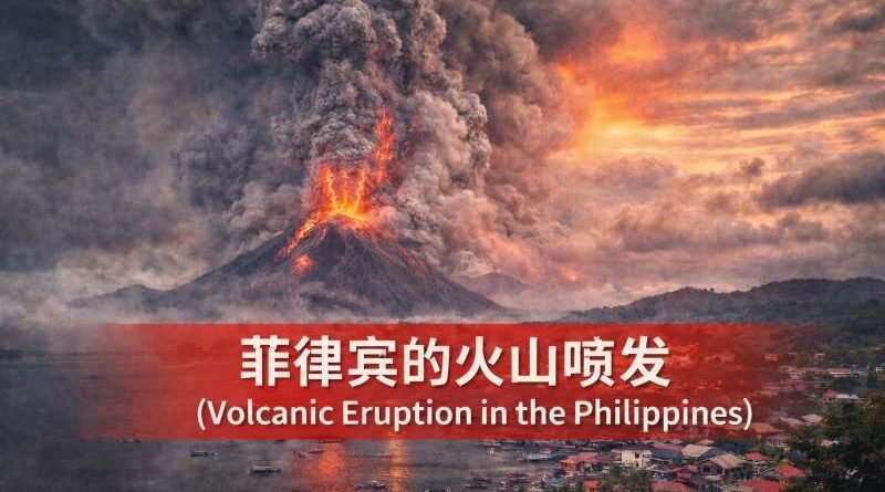 菲律宾的火山喷发