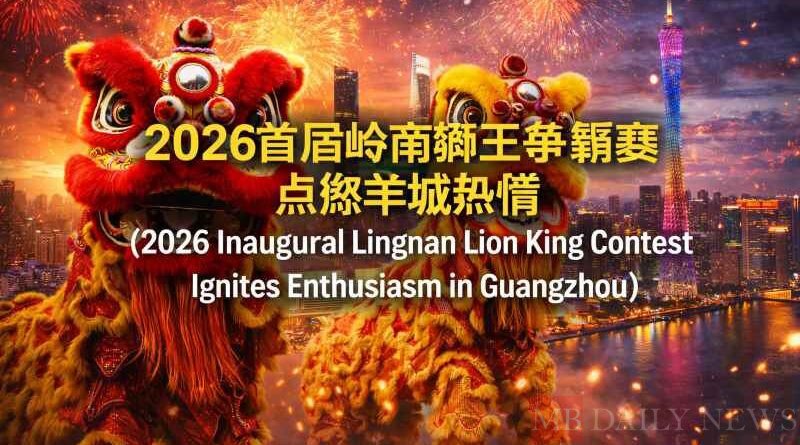2026首届岭南狮王争霸赛点燃羊城热情